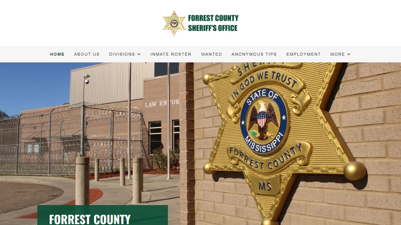 Inmate Roster - Forrest County Sheriff's Office